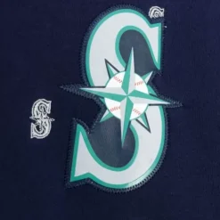 Men Mitchell & Ness Hoodies & Sweatshirts-Mlb Repeat Hoody Seattle Mariners