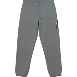 Men Mitchell & Ness Pants-Mlb Repeat Sweatpants California Angels