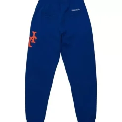 Men Mitchell & Ness Pants-Mlb Repeat Sweatpants New York Mets
