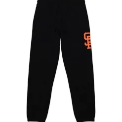 Men Mitchell & Ness Pants-Mlb Repeat Sweatpants San Francisco Giants