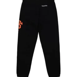 Men Mitchell & Ness Pants-Mlb Repeat Sweatpants San Francisco Giants