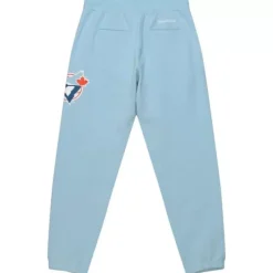 Men Mitchell & Ness Pants-Mlb Repeat Sweatpants Toronto Blue Jays