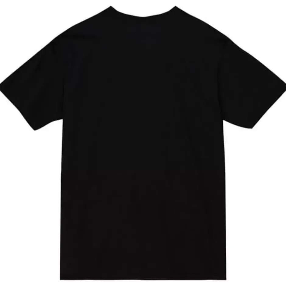 Men Mitchell & Ness T-Shirts & Tops-Mlb Script Wordmark Tee Dodgers