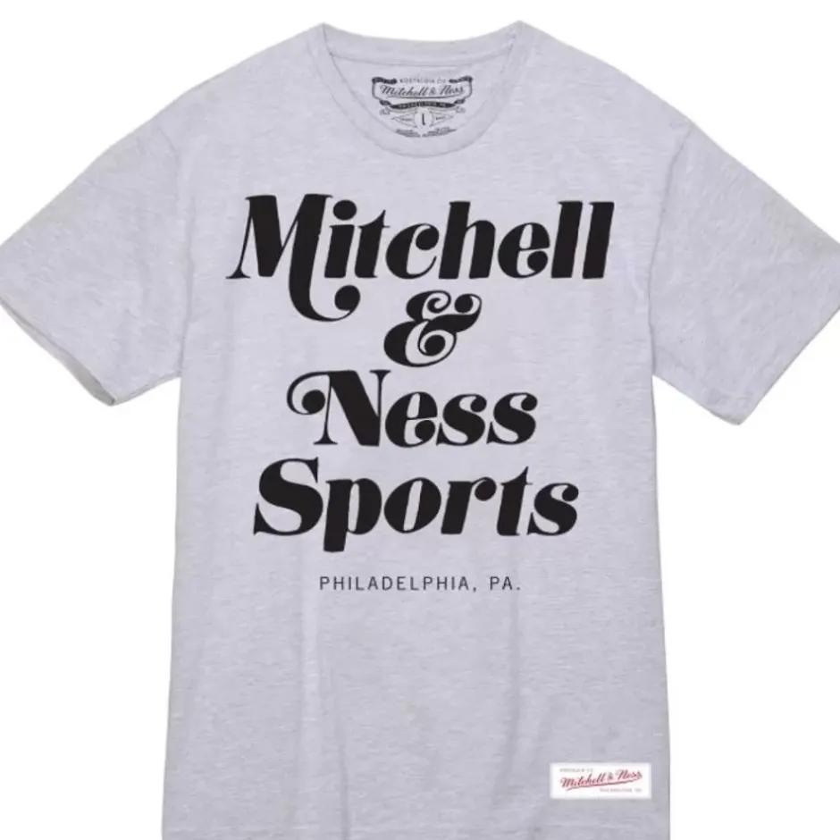 Men Mitchell & Ness T-Shirts & Tops-M&N Branded Sports Tee