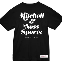 Men Mitchell & Ness T-Shirts & Tops-M&N Branded Sports Tee