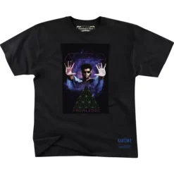 Men Mitchell & Ness T-Shirts & Tops-M&N Dropping Knowledge Cosmo Tee