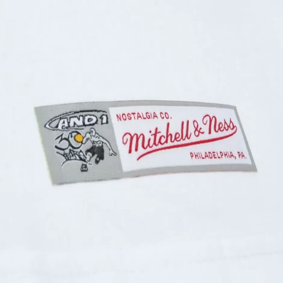 Men Mitchell & Ness T-Shirts & Tops-M&N X And1 Dirty Tee