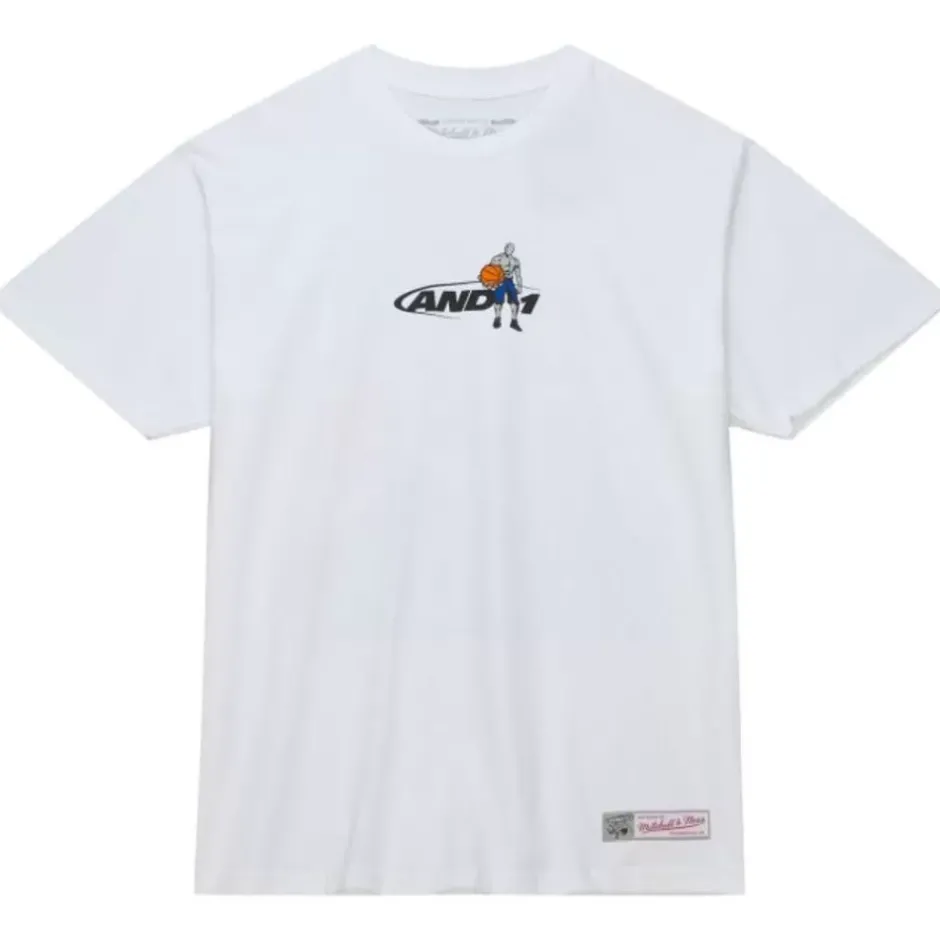 Men Mitchell & Ness T-Shirts & Tops-M&N X And1 No Chance Tee