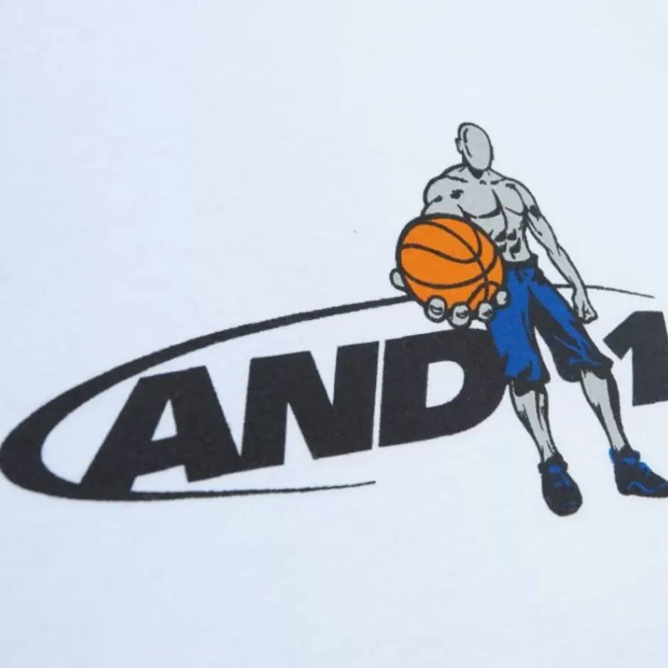 Men Mitchell & Ness T-Shirts & Tops-M&N X And1 No Chance Tee