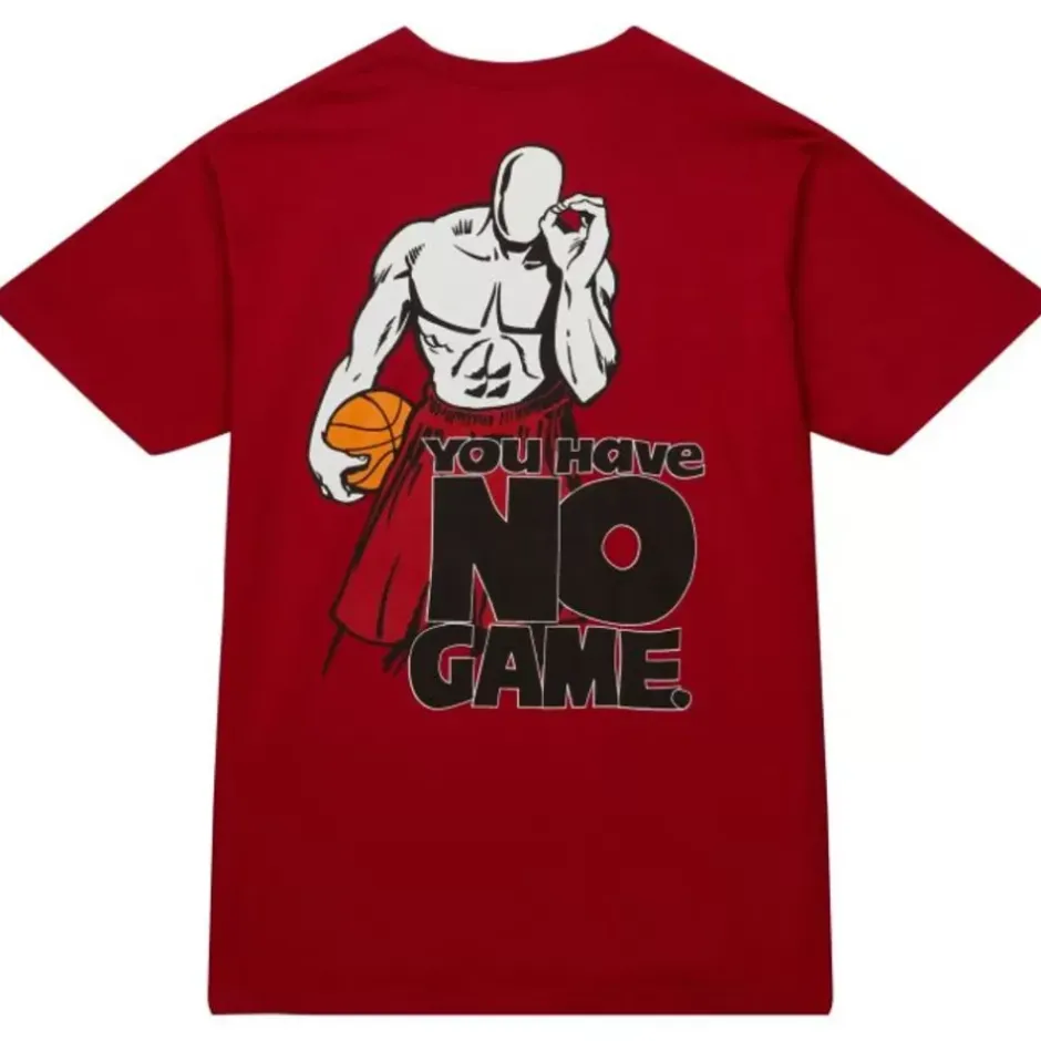 Men Mitchell & Ness T-Shirts & Tops-M&N X And1 No Game Tee