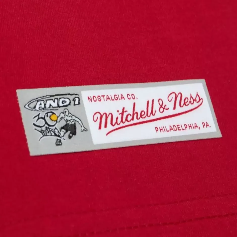 Men Mitchell & Ness T-Shirts & Tops-M&N X And1 No Game Tee