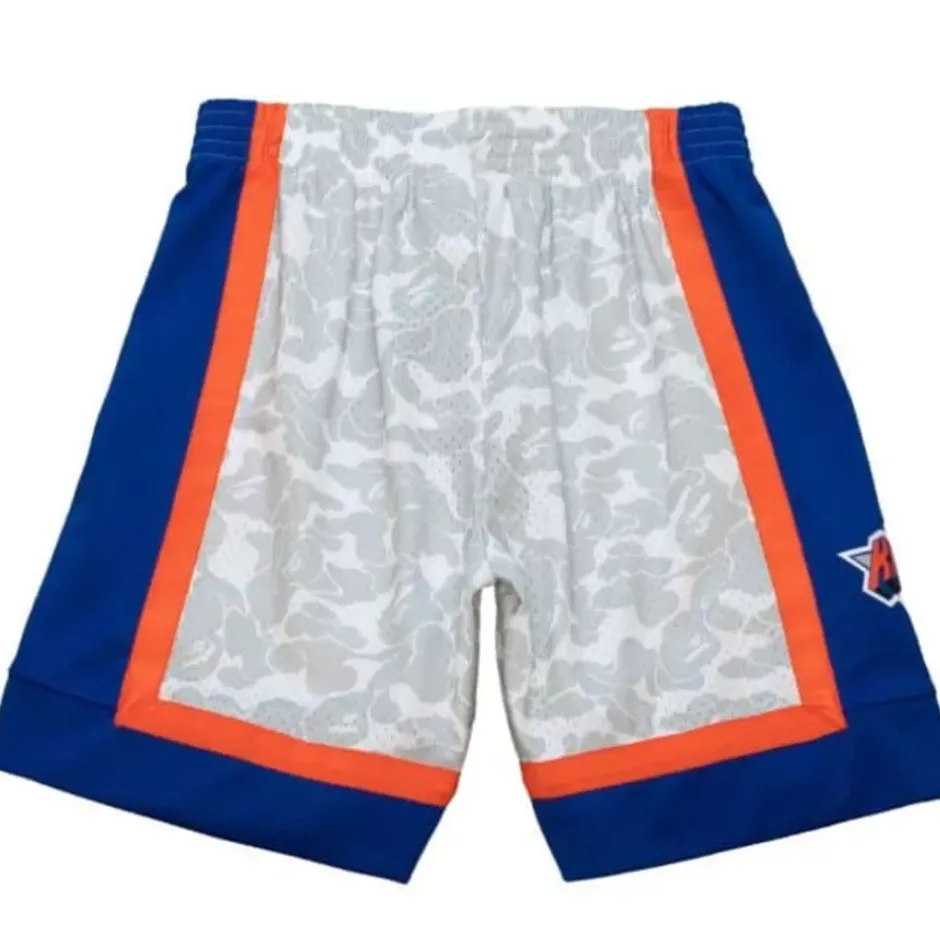 Men Mitchell & Ness Shorts-M&N X Bape New York Knicks Shorts