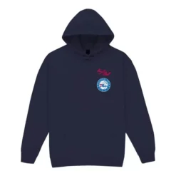 Men Mitchell & Ness Hoodies & Sweatshirts-M&N X Br Crew Hoodie Philadelphia 76Ers