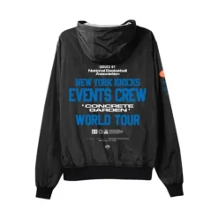 Men Mitchell & Ness Jackets & Outerwear-M&N X Br Crew Jacket New York Knicks