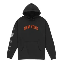 Men Mitchell & Ness Hoodies & Sweatshirts-M&N X Br Logo Evolution Hoodie New York Knicks