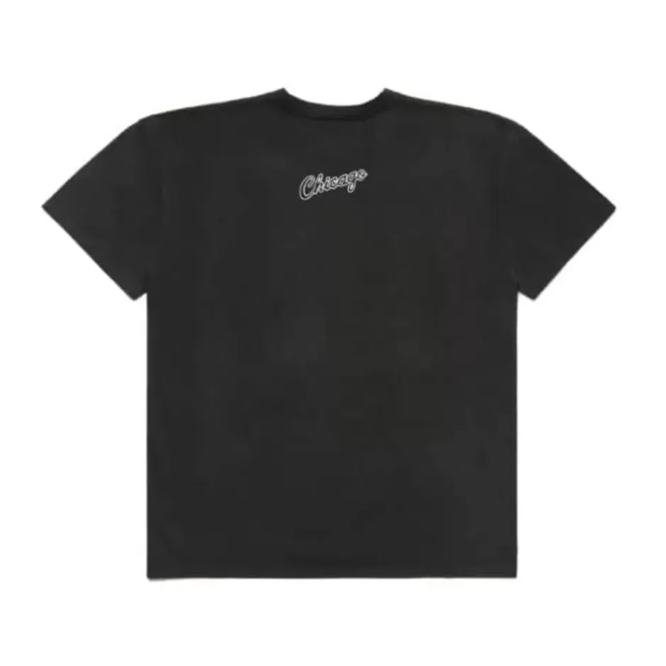 Men Mitchell & Ness T-Shirts & Tops-M&N X Br Portrait Tee Dennis Rodman