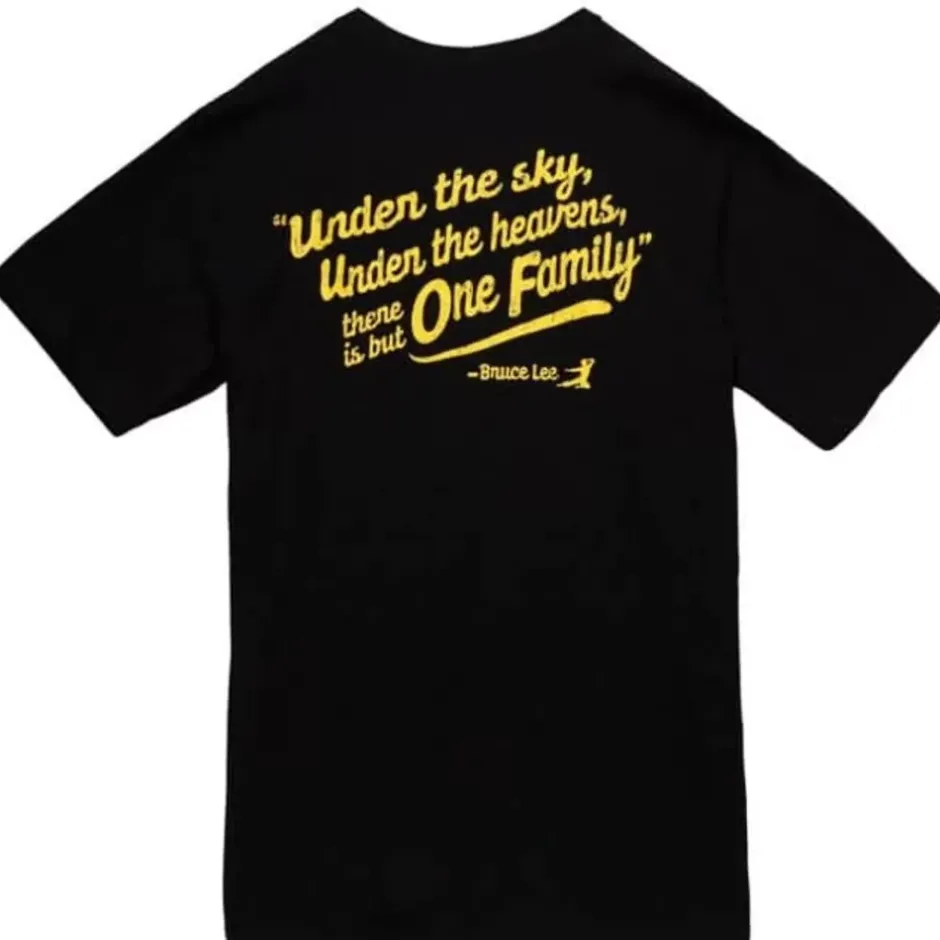 Men Mitchell & Ness T-Shirts & Tops-M&N X Bruce Lee One Family Tee