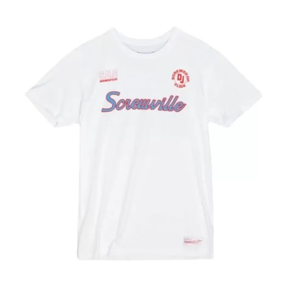 Men Mitchell & Ness T-Shirts & Tops-M&N X Dj Screw Screwville Pr Tee