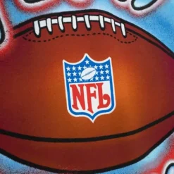 Men Mitchell & Ness T-Shirts & Tops-M&N X Fenty Airbrush Tee