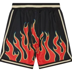 Men Mitchell & Ness Shorts-M&N X Jfg Flame Shorts Chicago White Sox