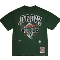 Men Mitchell & Ness T-Shirts & Tops-M&N X Joe Freshgoods Day Starburst Tee Chicago White Sox