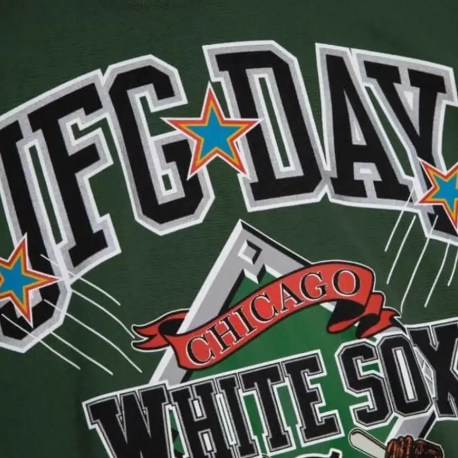 Men Mitchell & Ness T-Shirts & Tops-M&N X Joe Freshgoods Day Starburst Tee Chicago White Sox