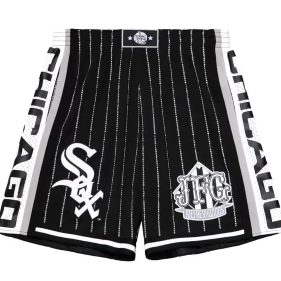 Men Mitchell & Ness Shorts-M&N X Joe Freshgoods Fashion Shorts Chicago White Sox