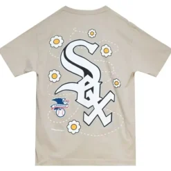 Men Mitchell & Ness T-Shirts & Tops-M&N X Joe Freshgoods Sie Tee Chicago White Sox