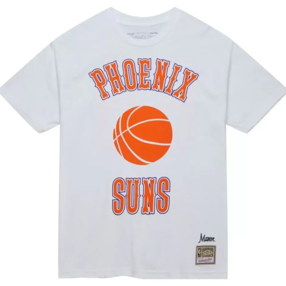 Men Mitchell & Ness T-Shirts & Tops-M&N X Manor X Suns Tee