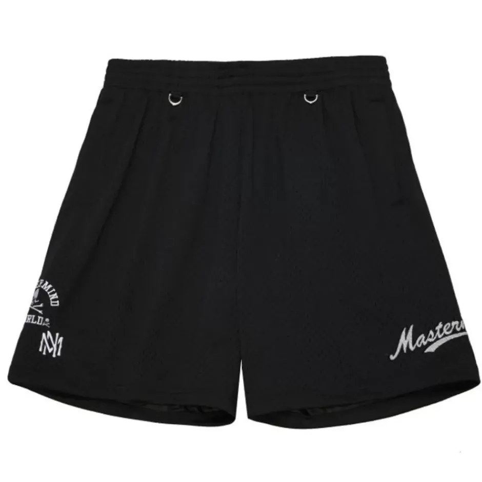 Men Mitchell & Ness Pants-M&N X Mastermind Mesh Shorts