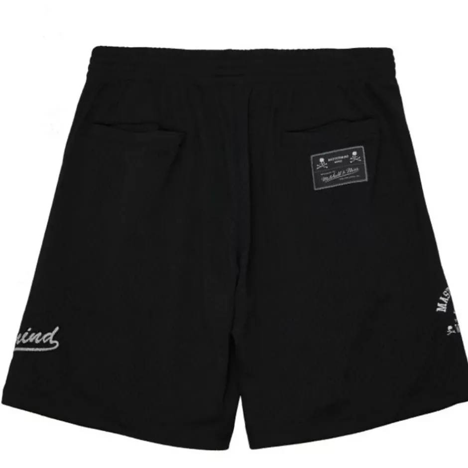 Men Mitchell & Ness Pants-M&N X Mastermind Mesh Shorts