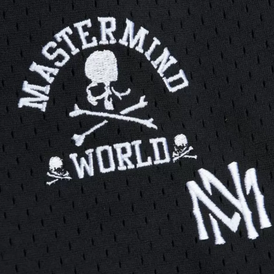 Men Mitchell & Ness Pants-M&N X Mastermind Mesh Shorts