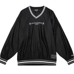 Men Mitchell & Ness Hoodies & Sweatshirts-M&N X Mastermind Nylon Pullover