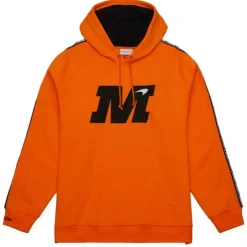 Men Mitchell & Ness Hoodies & Sweatshirts-M&N X Mclaren Big Logo Fleece Hoodie Vegas Edition