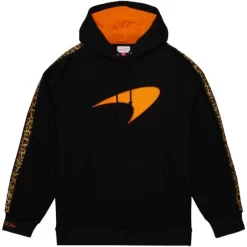 Men Mitchell & Ness Hoodies & Sweatshirts-M&N X Mclaren Big Logo Fleece Hoodie Vegas Edition