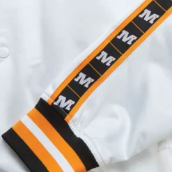 Men Mitchell & Ness Jackets & Outerwear-M&N X Mclaren Lightweight Satin Jacket Vegas Edition