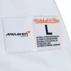 Men Mitchell & Ness T-Shirts & Tops-M&N X Mclaren Miami Grand Prix Cotton Button Front