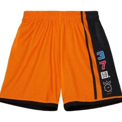 Men Mitchell & Ness Shorts-M&N X Mclaren Monaco Triple Crown Mesh Shorts