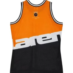 Men Mitchell & Ness T-Shirts & Tops-M&N X Mclaren Monaco Triple Crown Sublimated Mesh Tank