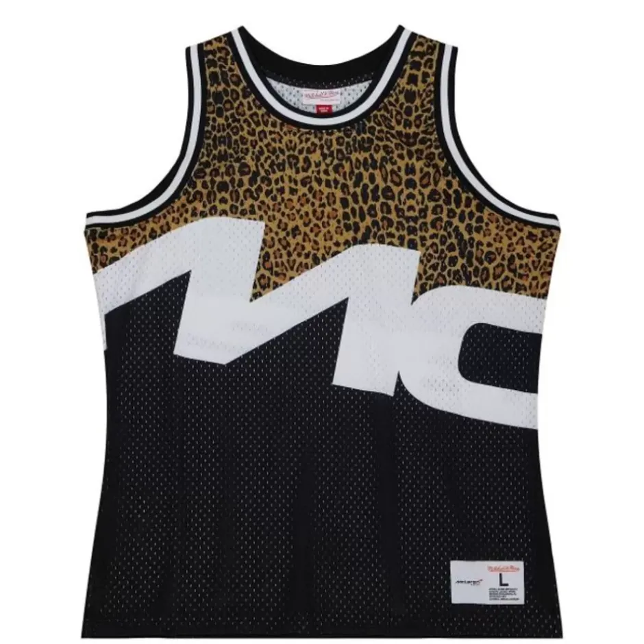Men Mitchell & Ness T-Shirts & Tops-M&N X Mclaren Sublimated Mesh Tank Vegas Edition