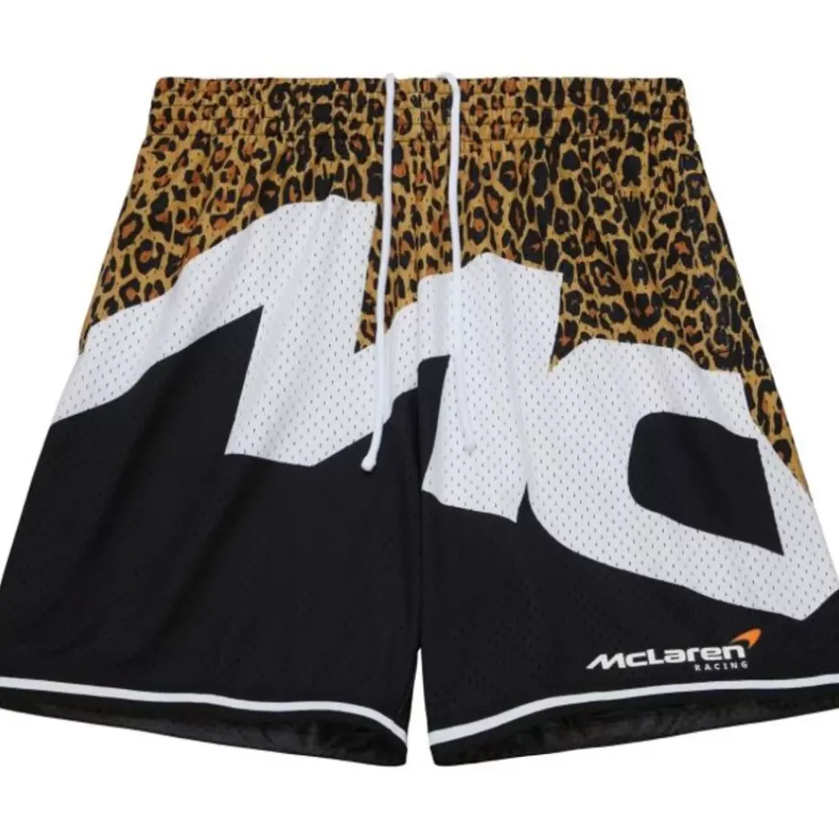 Men Mitchell & Ness Shorts-M&N X Mclaren Sublimated Mesh Short Vegas Edition