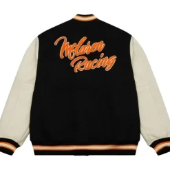 Men Mitchell & Ness Jackets & Outerwear-M&N X Mclaren Varsity Jacket Vegas Edition