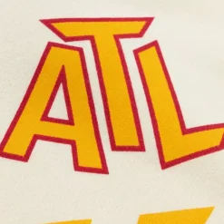 Woman Mitchell & Ness Hoodies & Sweatshirts-M&N X Melody Ehsani Raglan Pullover Atlanta Hawks