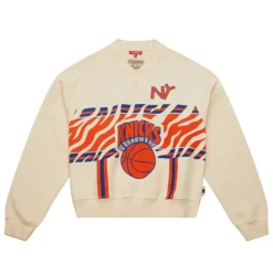 Woman Mitchell & Ness Hoodies & Sweatshirts-M&N X Melody Ehsani Raglan Pullover New York Knicks