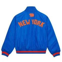 Woman Mitchell & Ness Jackets & Outerwear-M&N X Melody Ehsani Satin Jacket New York Knicks