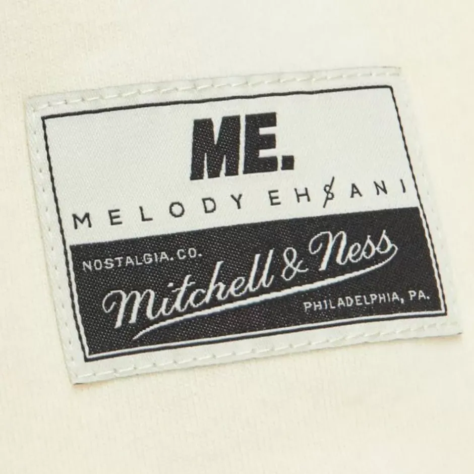 Woman Mitchell & Ness T-Shirts & Tops-M&N X Melody Ehsani Ss Tee Philadelphia 76Ers