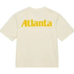 Woman Mitchell & Ness T-Shirts & Tops-M&N X Melody Ehsani Ss Tee Atlanta Hawks