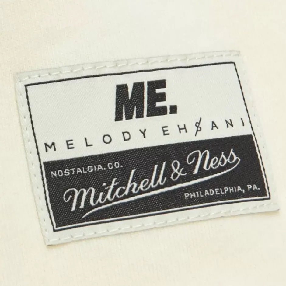 Woman Mitchell & Ness T-Shirts & Tops-M&N X Melody Ehsani Ss Tee Atlanta Hawks