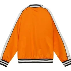 Men Mitchell & Ness Jackets & Outerwear-M&N X Monaco Triple Crown Satin Jacket