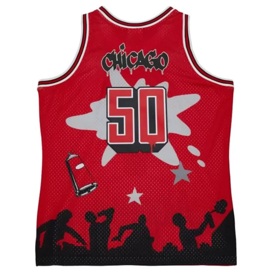 Mitchell & Ness Nba Swingman-M&N X Nba X Tats Cru Jersey Chicago Bulls